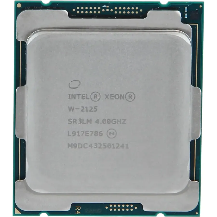 Intel Xeon W-2125 4-Core 4.00GHz (4.50GHz Boost 120W) (SR3LM)