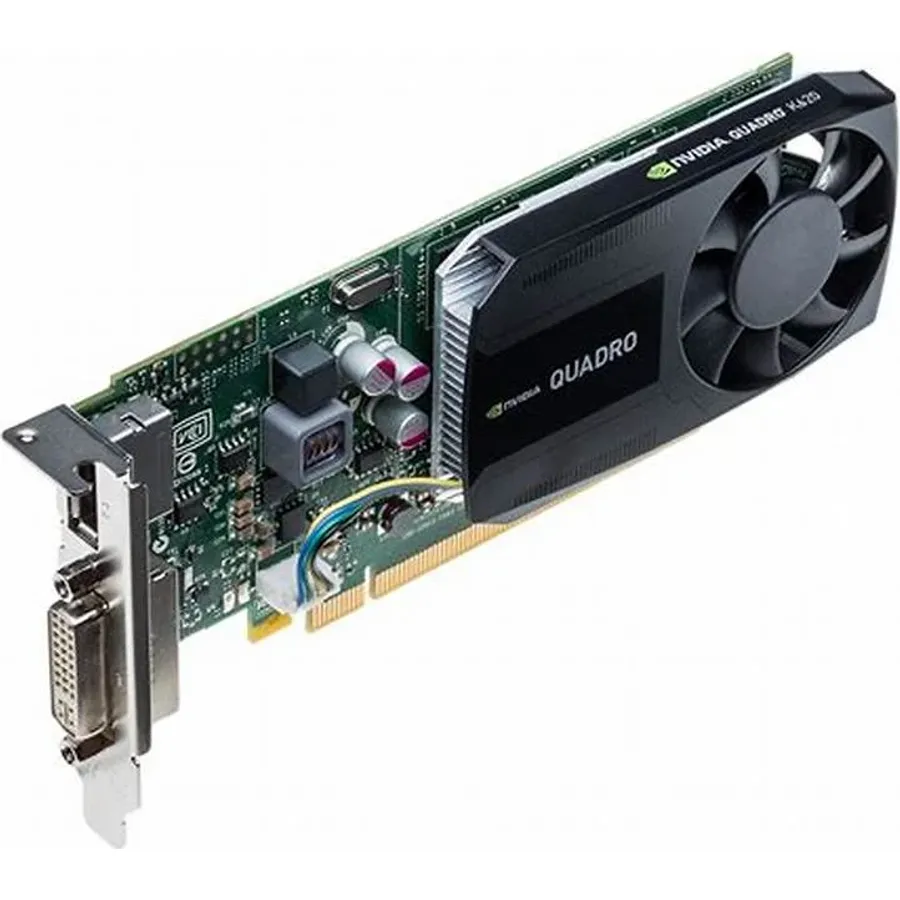 NVIDIA 2 GB GDDR5, 1x DisplayPort, 1x DVI (NVIDIA-Quadro-K620)