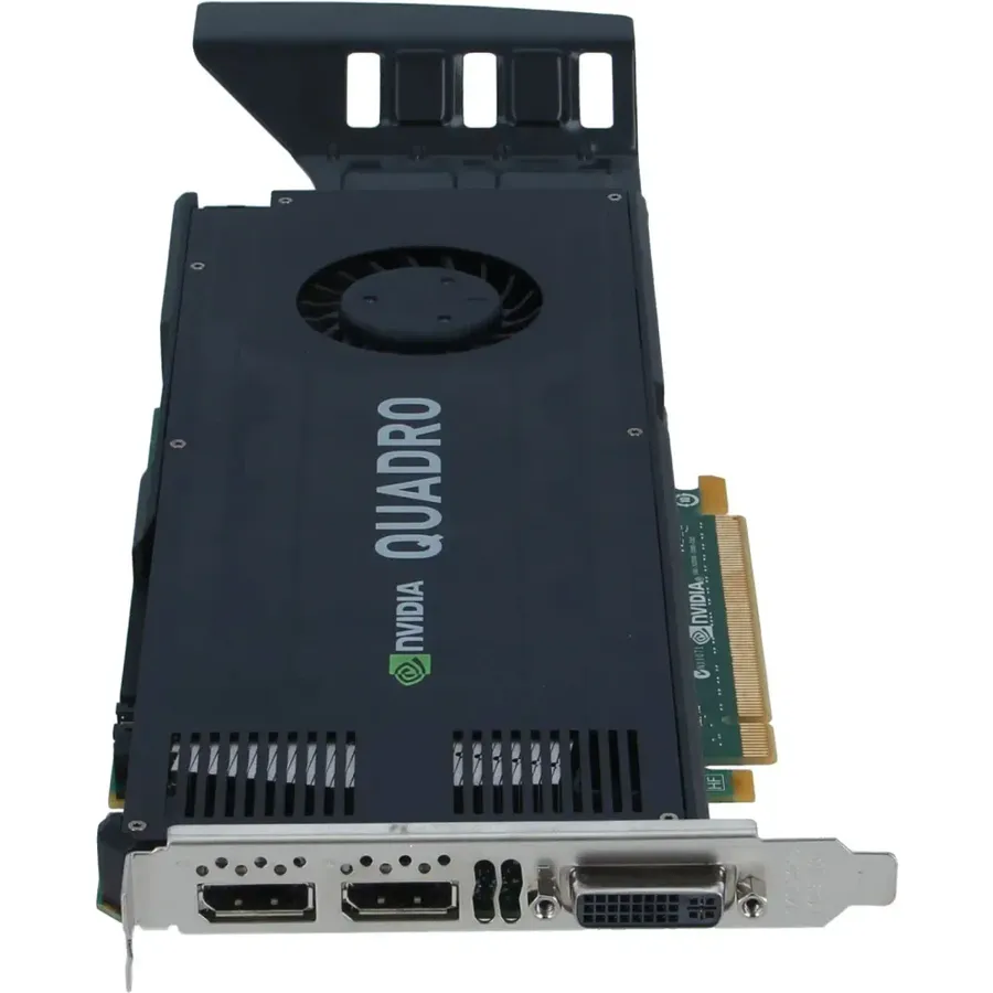 NVIDIA 3 GB GDDR5, 2x DisplayPort, 1x DVI (NVIDIA-Quadro-K4000)