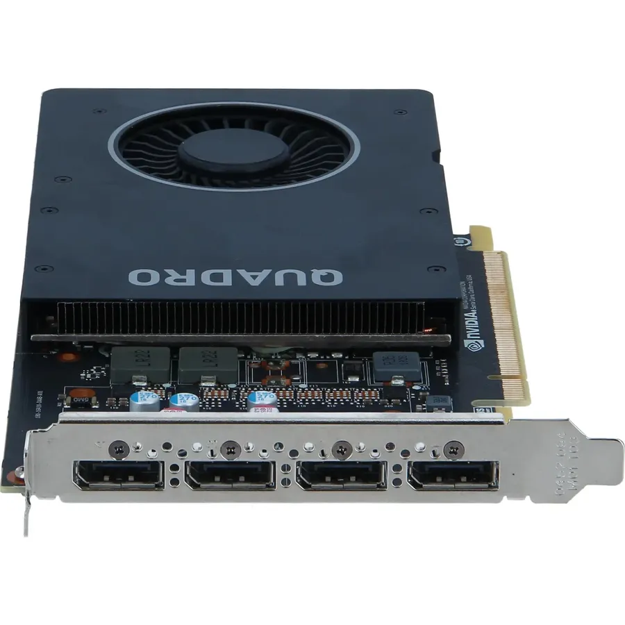 NVIDIA 5 GB GDDR5, 4x DisplayPort (NVIDIA-Quadro-P2000)
