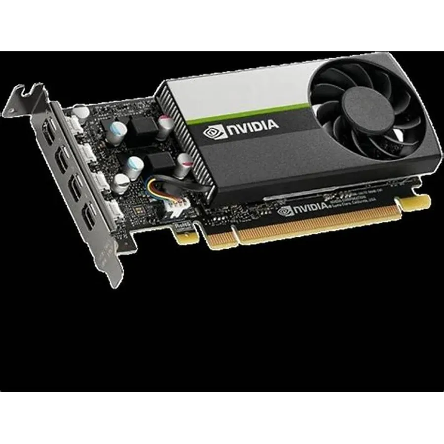 NVIDIA 4 GB GDDR6, 4x miniDisplayPort (NVIDIA-T1000)