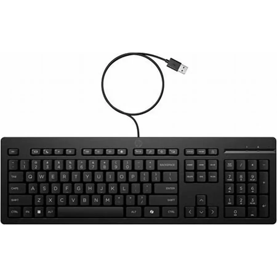 HP 125, Keyboard, USB, French, AZERTY (266C9AAABF)