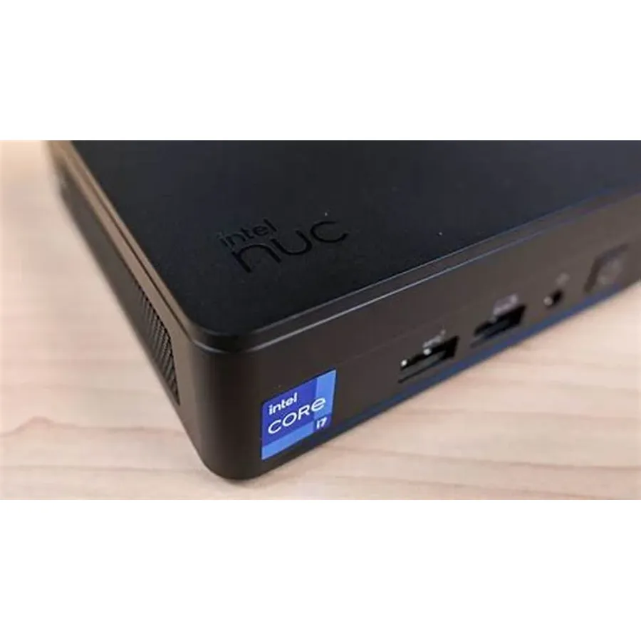 Intel Next Unit of Computing 13 Pro Kit, Barebone, Slim Chassis, 1 x Core i5 1340P, RAM 0 GB, Intel Iris Xe Graphics, Gigabit Ethernet, 2.5 (Intel-NUC-13)
