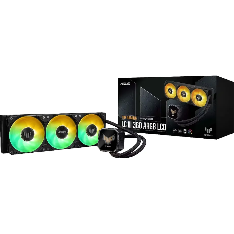 Su soyutma sistemi ASUS TUF Gaming LC III 360 ARGB LCD (90RC01A1-B0EAY0)