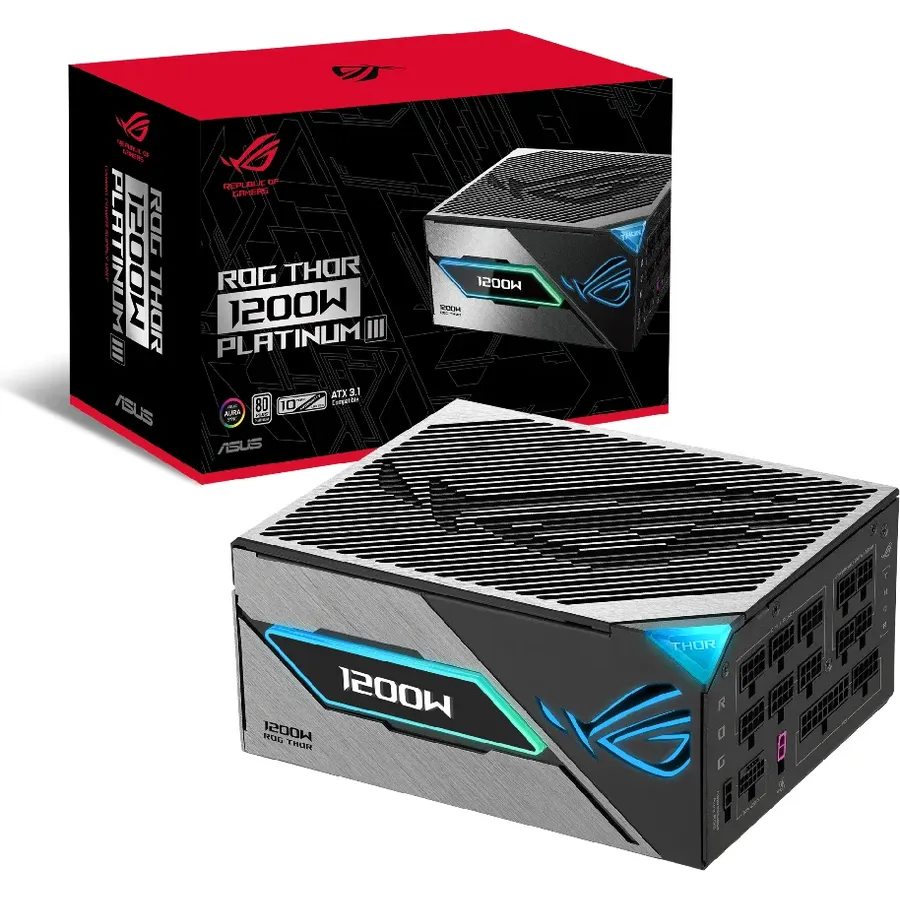 Qida bloku ASUS ROG Thor 1200W Platinum III (90YE00V2-B0NA00)