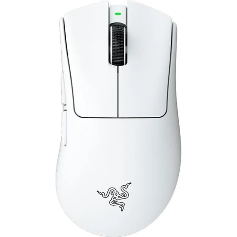 Gaming mouse Razer DeathAdder V4 Pro Gen-2, RGB, USB-A/WL/BT, white (RZ01-05330200-R3G1)