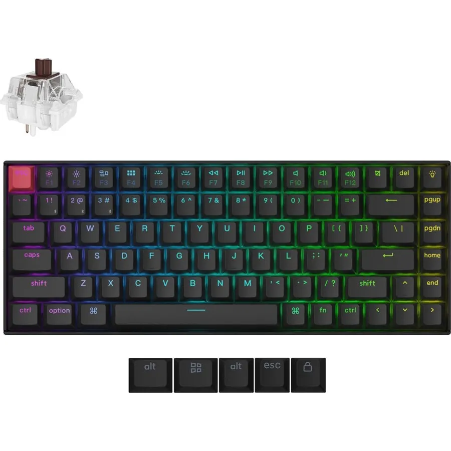 Klaviatura Keychron K2 (Version 3) White Backlight Brown Switch (K2X-A3Z-AZ)