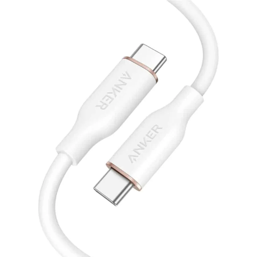 Lightning kabel Anker PowerLine III FlowUSB-C with Lightning Connector 3ft ağ (A8662-A8662H21)