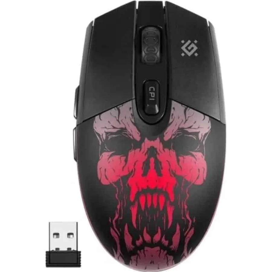 Gaming mouse Beta GM-707L Wireless, LED, 6D, 400 mAh, 1600dpi (52707)